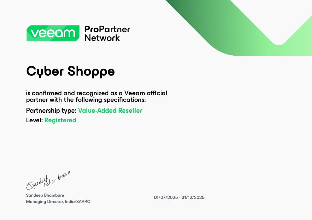 Veeam ProPartner: Value-Added Reseller